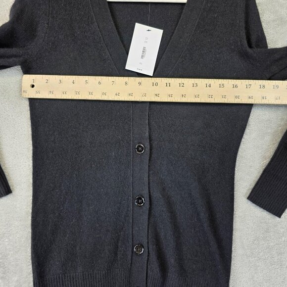 C by Bloomingdale's Sweater Womens XS Cashmere V Neck Cardigan New - Picture 6 of 9